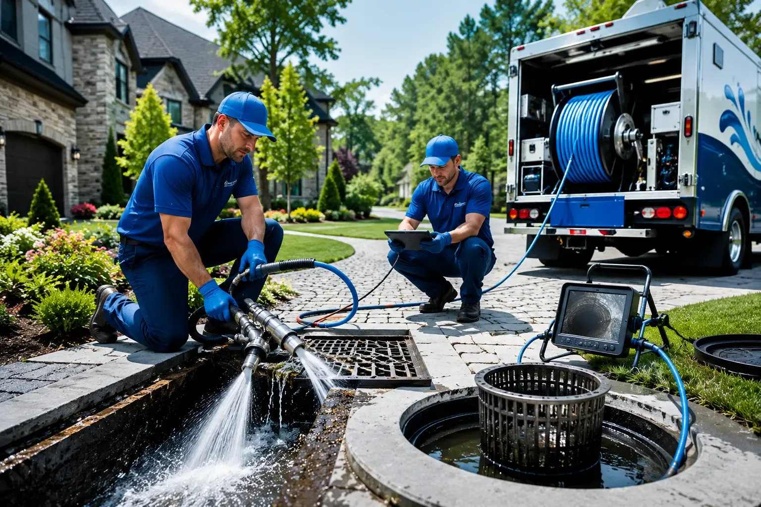 Local outdoor drain cleaning professionals in Epping, NH