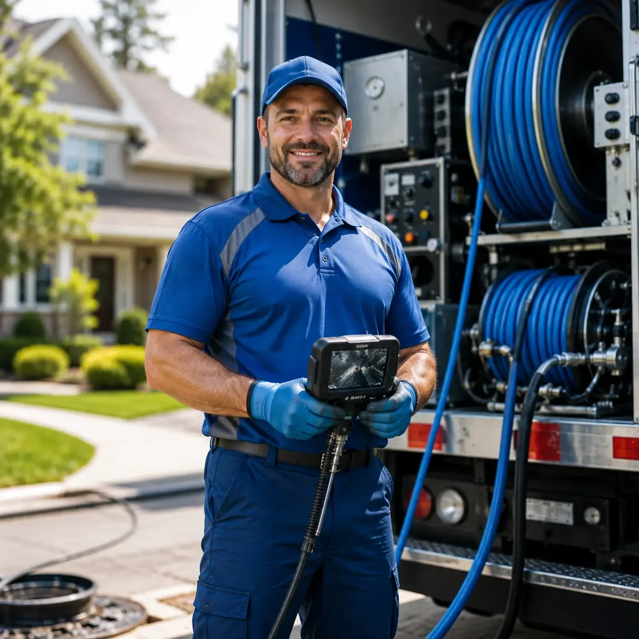Local outdoor drain cleaning specialists in Epping, NH